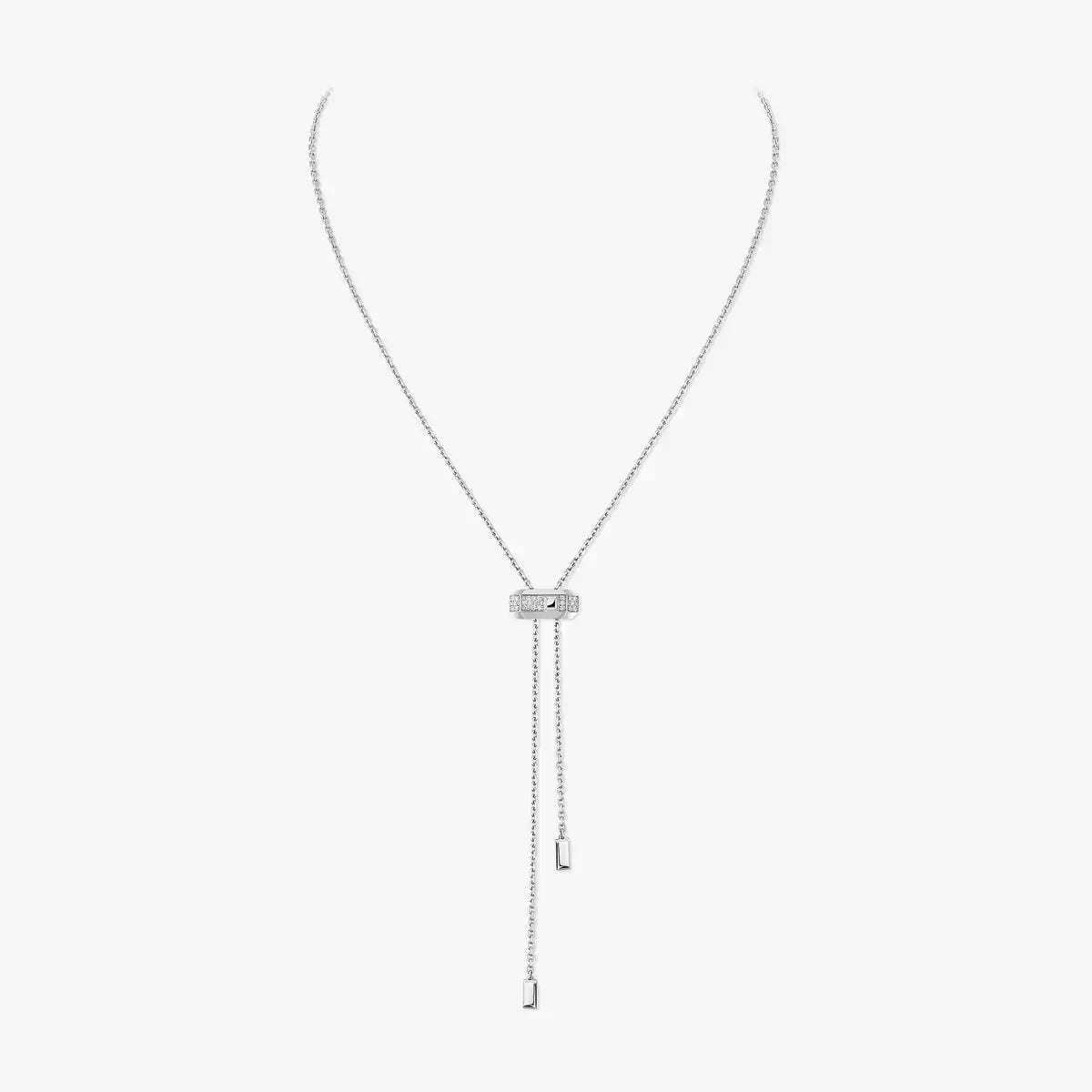 Moderniste tie necklace