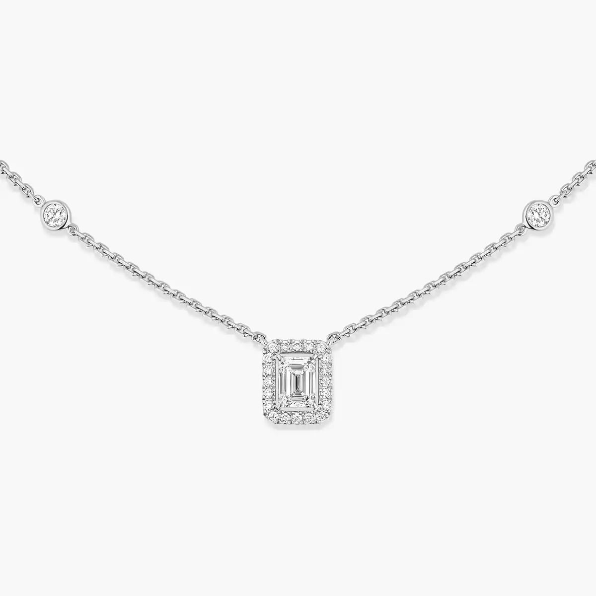 Joy necklace, emerald cut