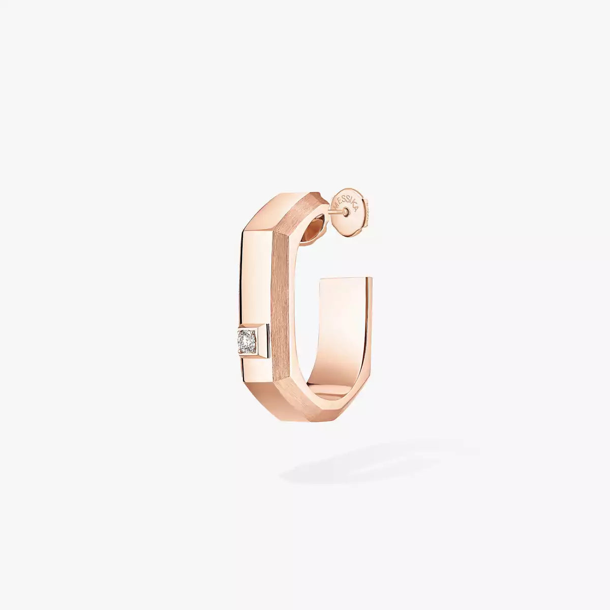 Moderniste single earring, medium model