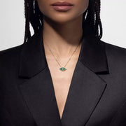 Lucky Eye Malachite Necklace