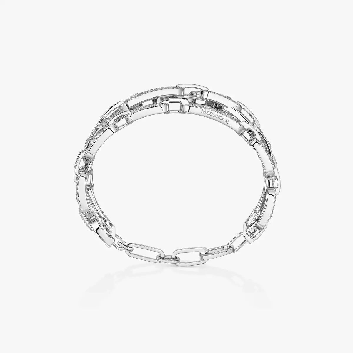 Move Link 3-Row Sleeve Bracelet Size: M