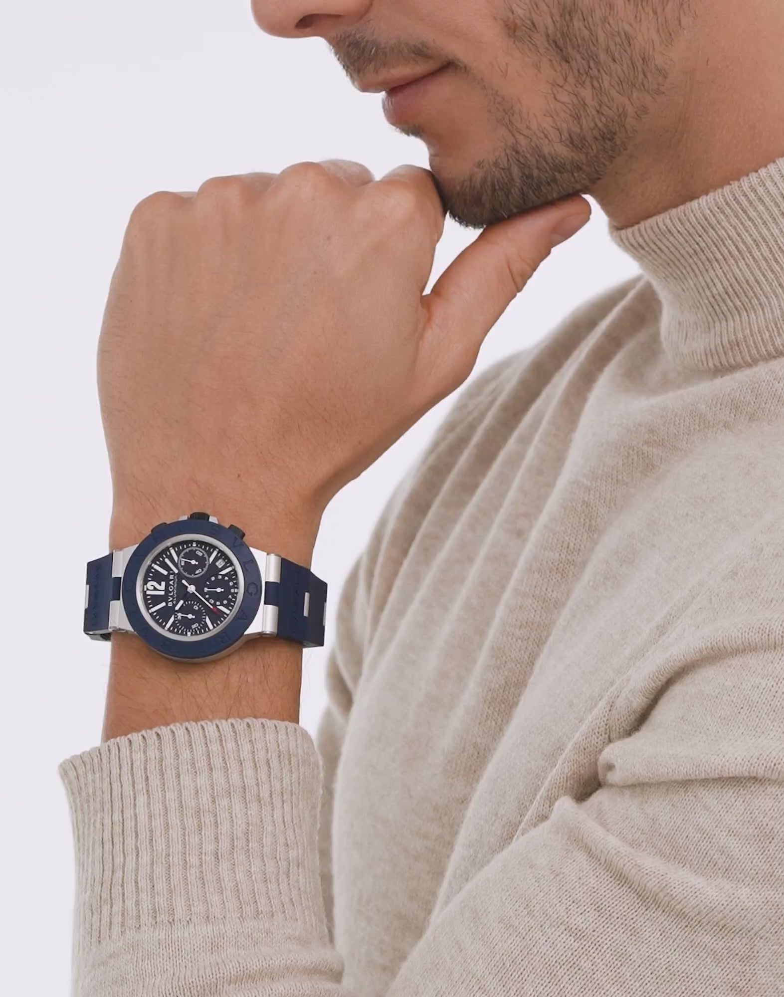 Load video: Bulgari BVLGARI ALUMINIUM 41MM