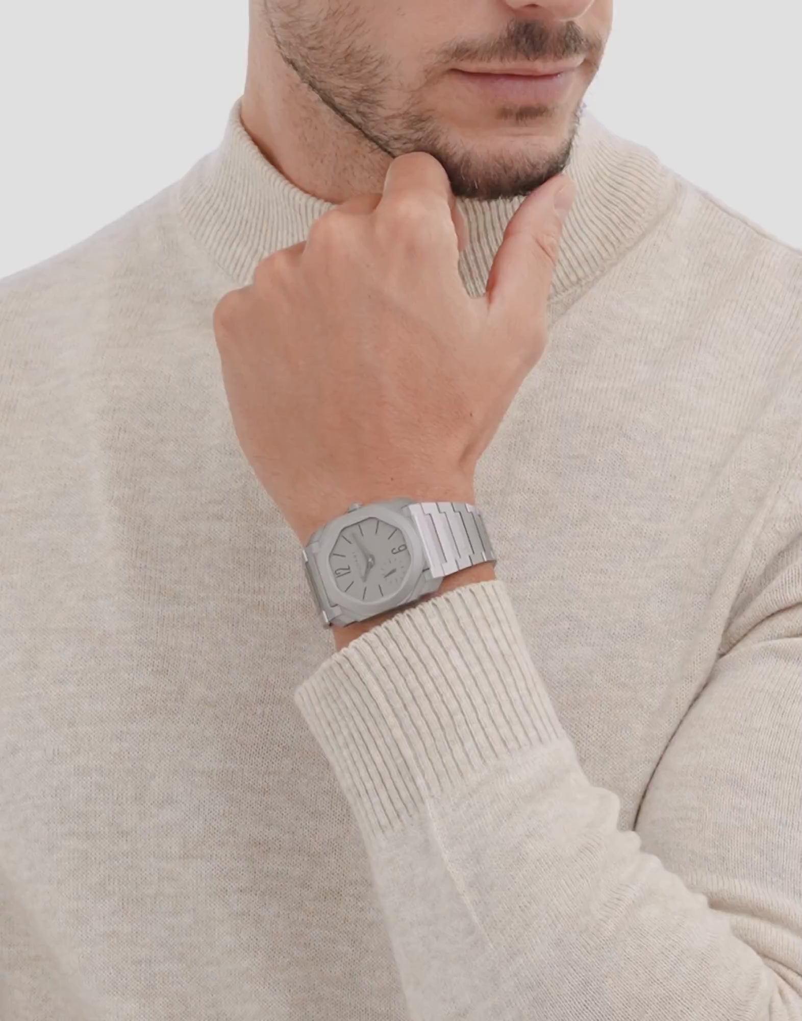 Video laden: Bulgari Octo Finissimo Watch 37 mm