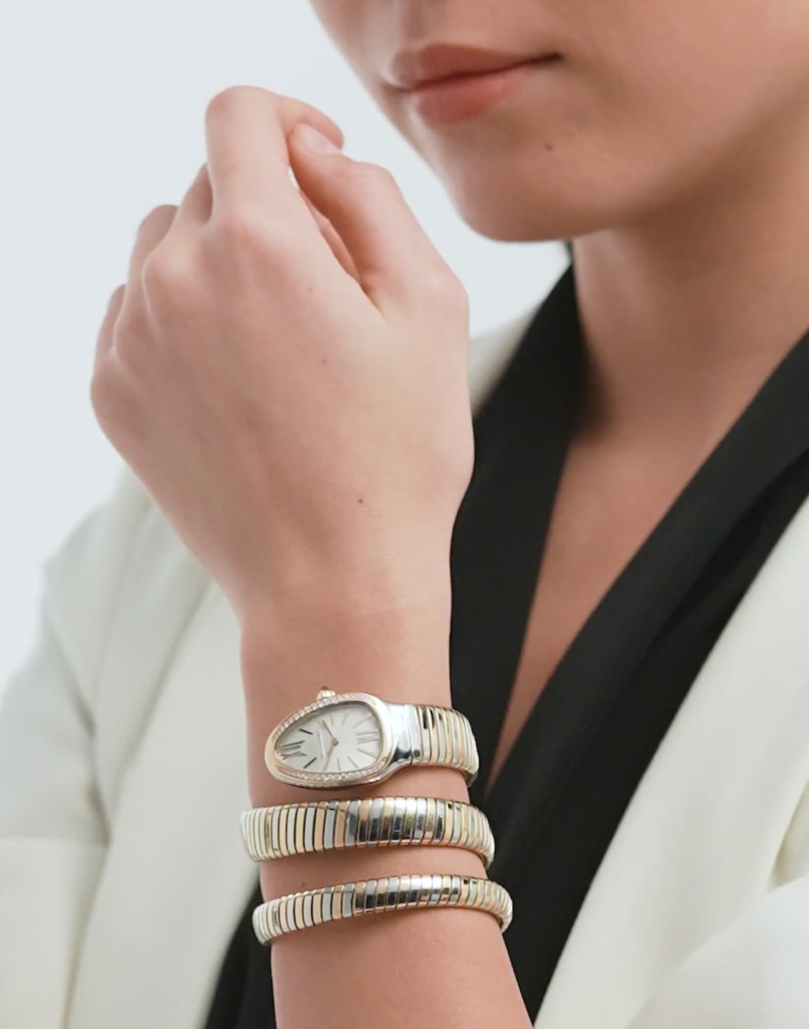 Load video: Bulgari SERPENTI TUBOGAS 35MM
