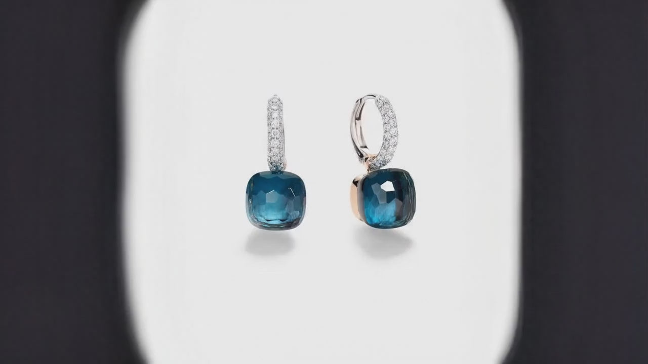 Load video: Pomellato NUDO CLASSIC EARRINGS