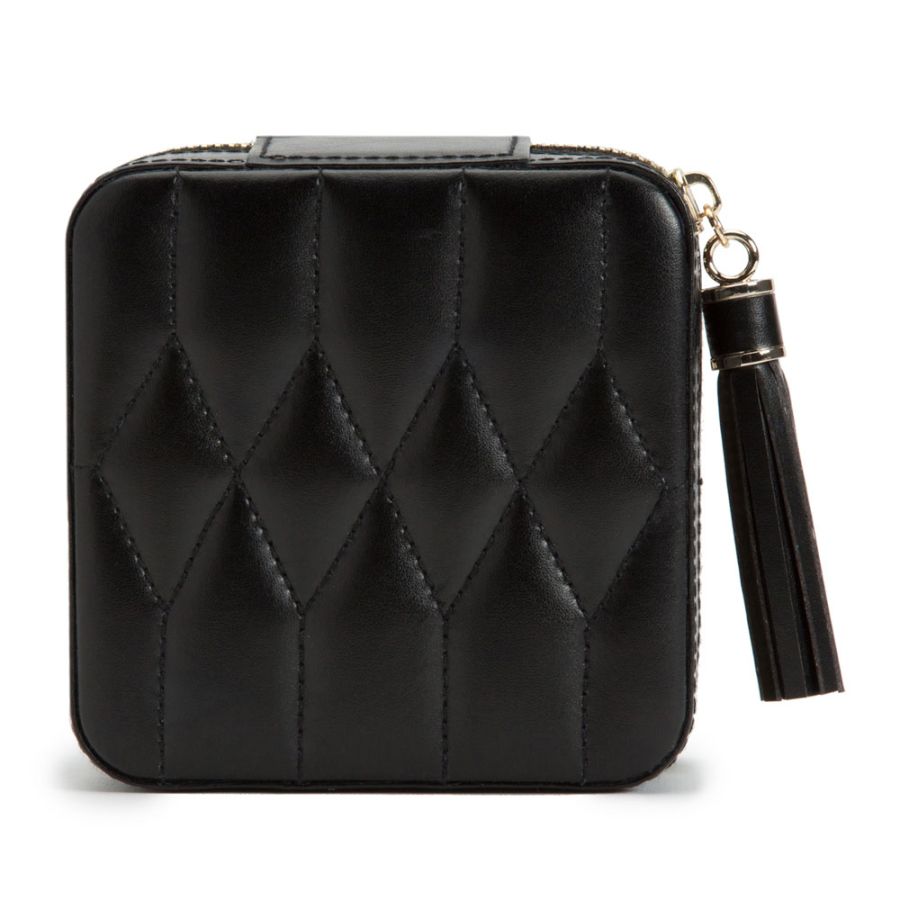 WOLF CAROLINE ZIP TRAVEL CASE BLACK