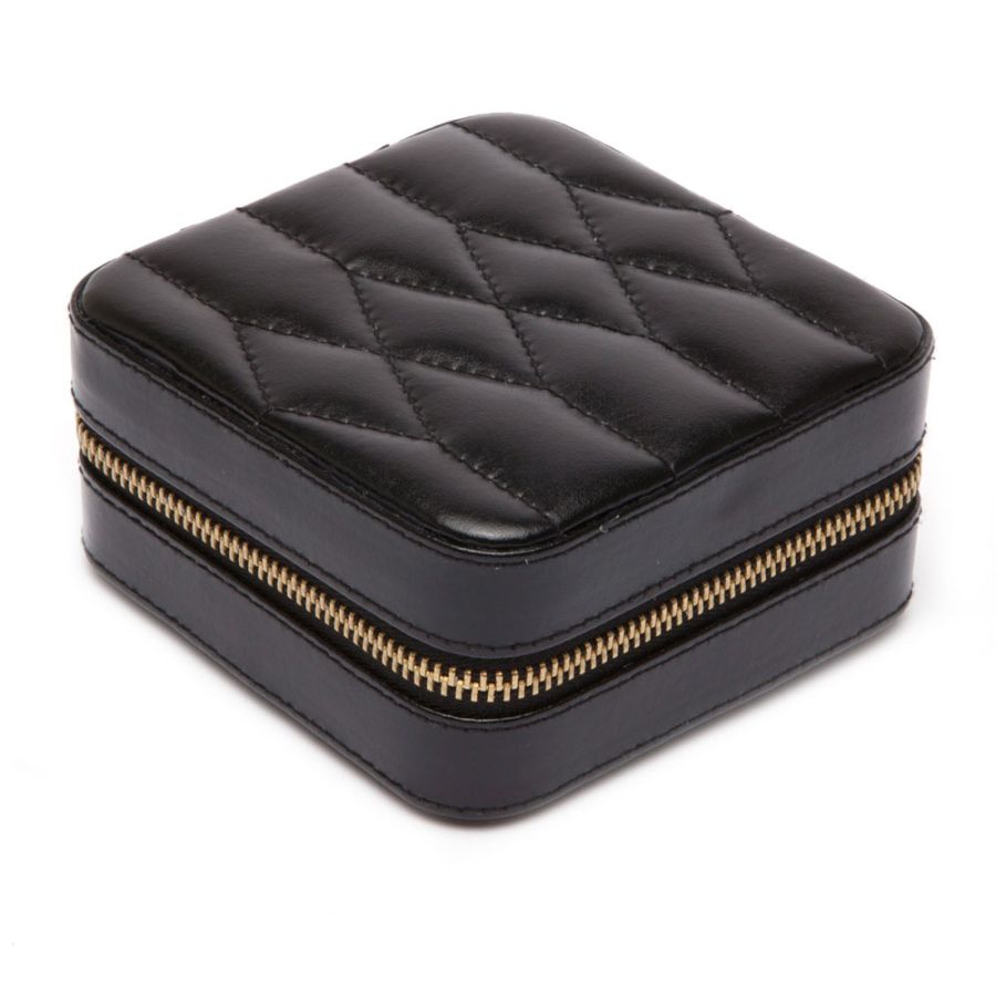 WOLF CAROLINE ZIP TRAVEL CASE BLACK