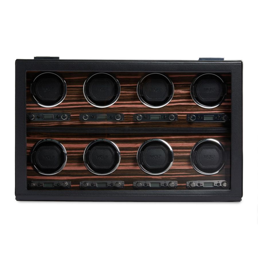 WOLF ROADSTER 8 PIECE WATCH WINDER