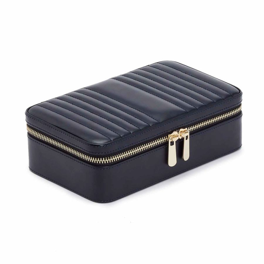 WOLF MARIA MEDIUM ZIP CASE NAVY