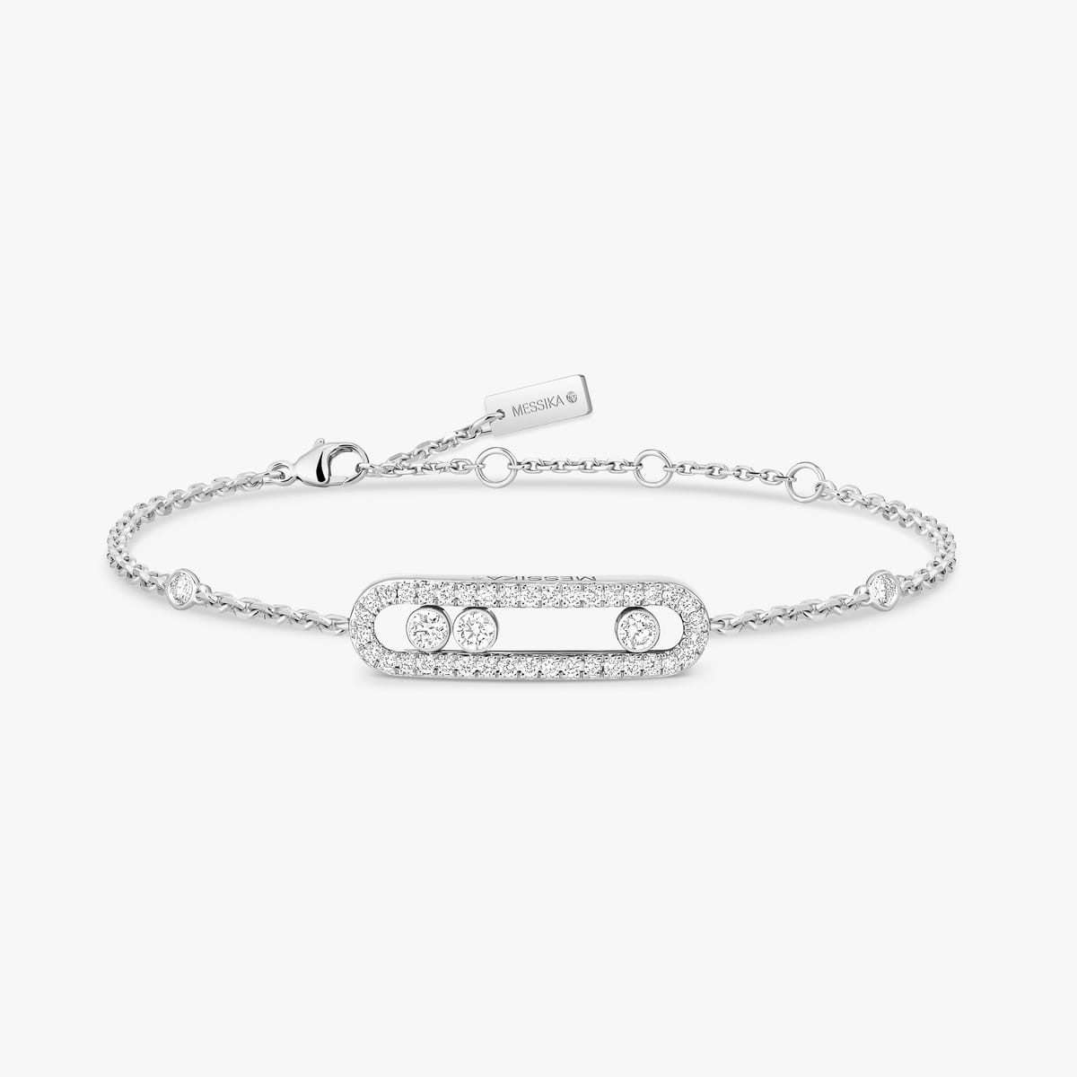 Move Classique Pavé Bracelet, Petit Model