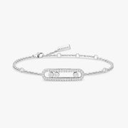 Move Classique Pavé Bracelet, Petit Model