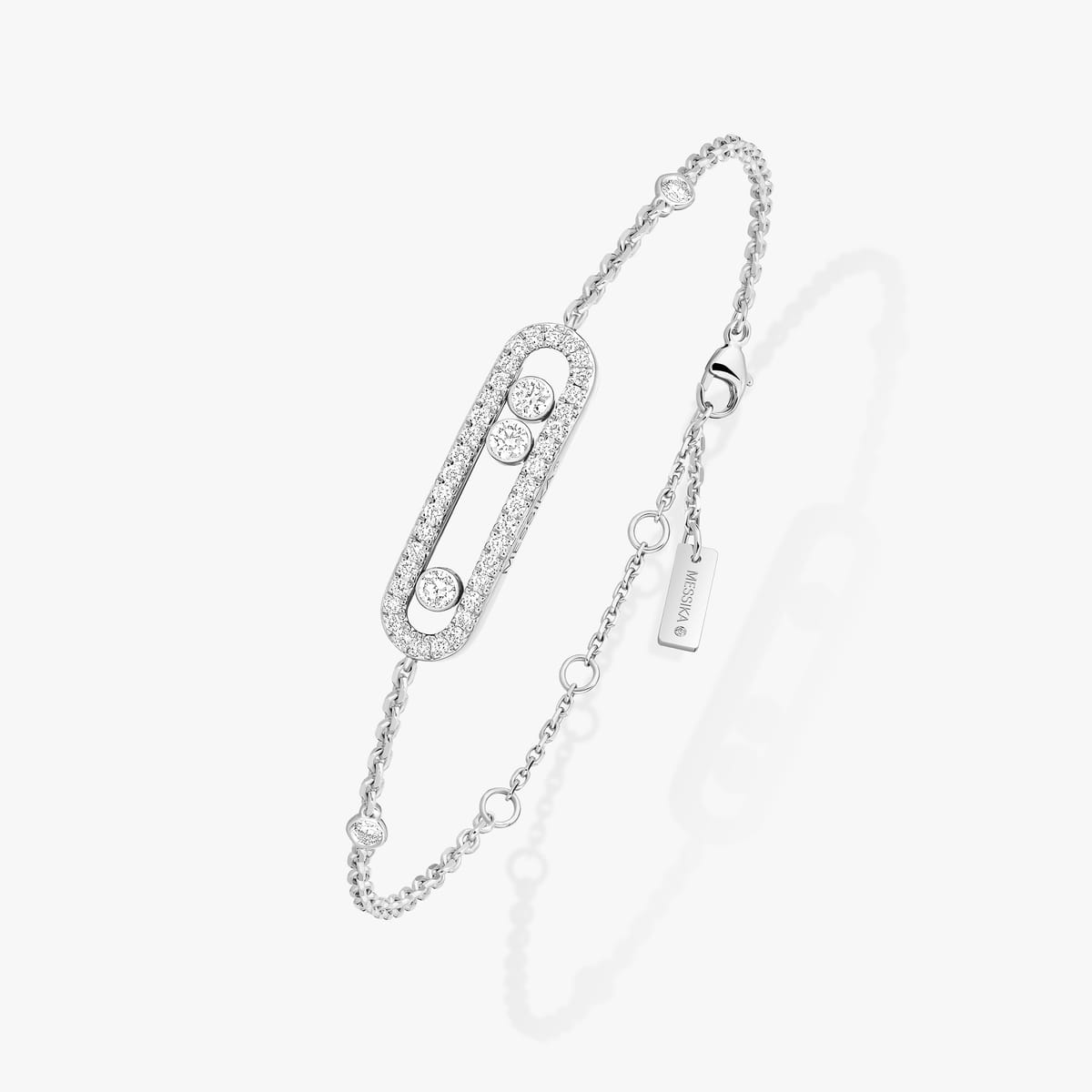 Move Classique Pavé Bracelet, Petit Model