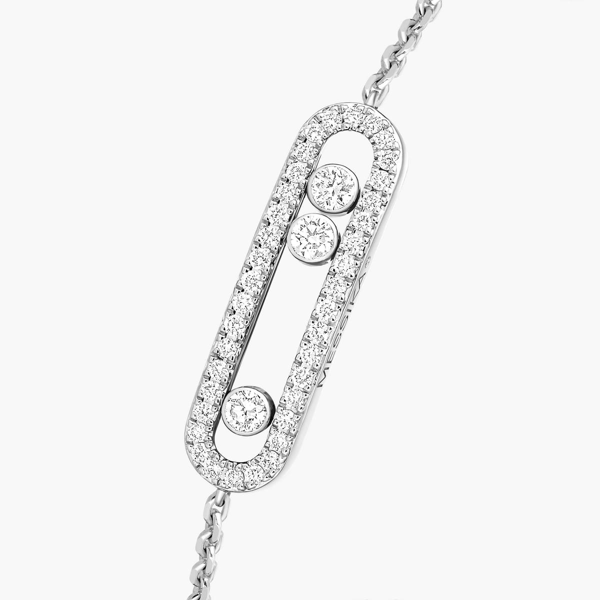 Move Classique Pavé Bracelet, Petit Model