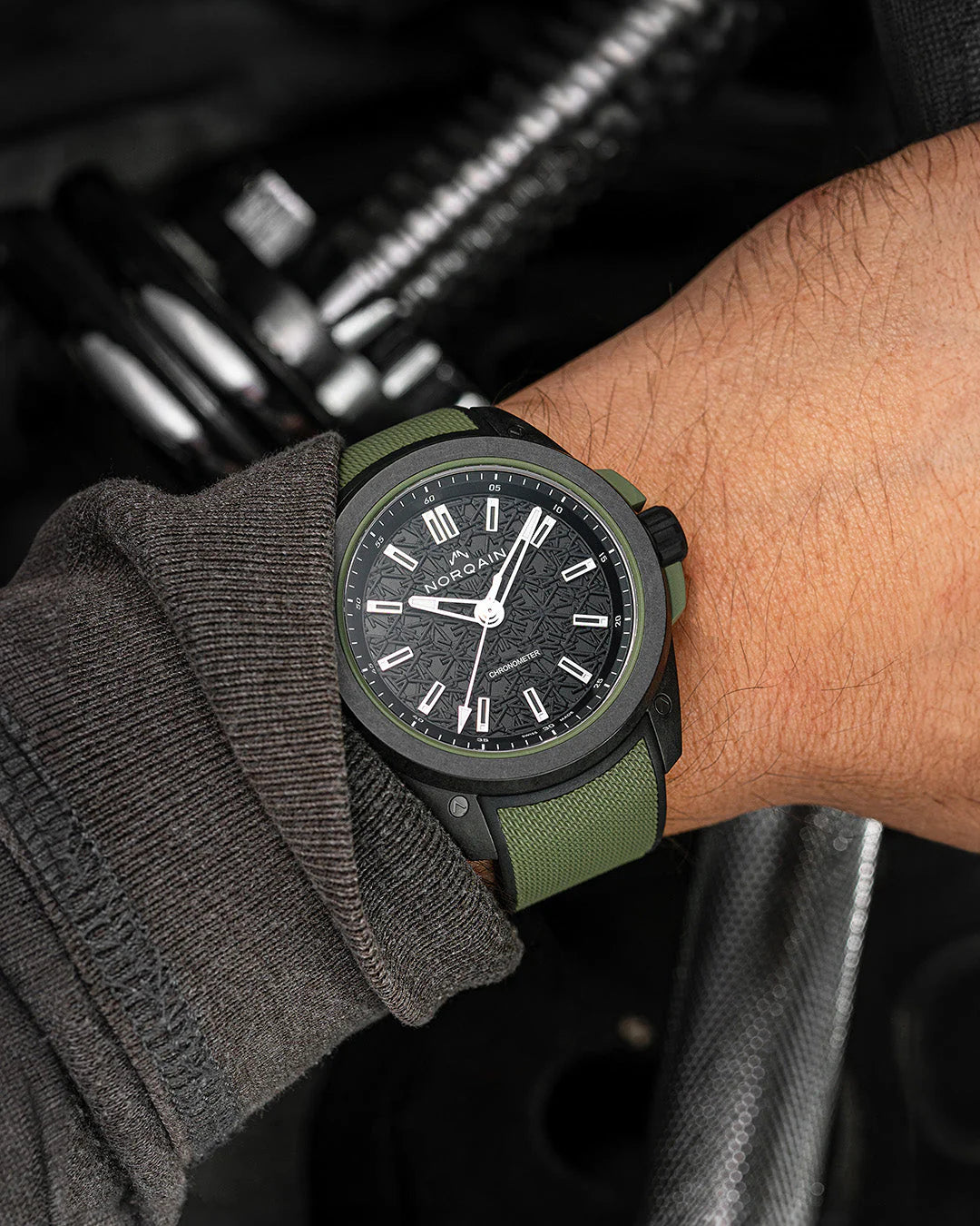 NORQAIN WILD ONE KAKI 42MM